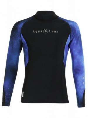 Тенниска Aqua Lung Rashguard Galaxy Blue Man, длинный рукав (RM112)